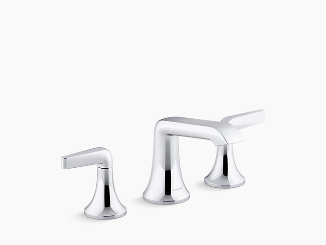 K 22020 4 Tempered Widespread Bathroom Sink Faucet Kohler